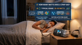 How Many Watts Does a CPAP Use? CPAP Battery Backup Guide