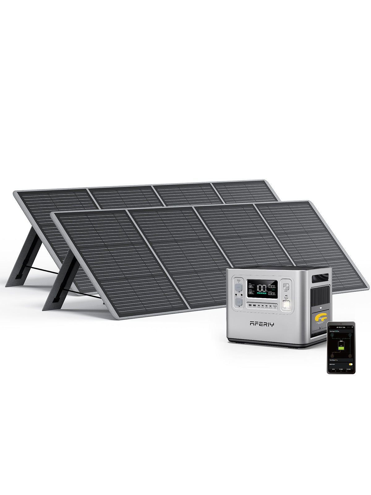 AFERIY P210 2400W 2048Wh Silver Portable Power Station