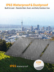 AFERIY 100W Portable Power Station with 30W Mini Solar Panel