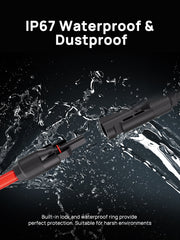 Solar Panel Extension Cable Comes with IP68 Waterproof