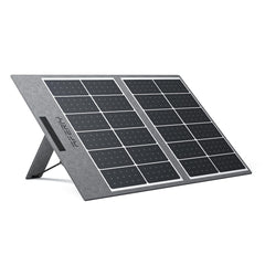 Front view of Aferiy AF-S65 65W portable mini solar panel - 2 foldable design