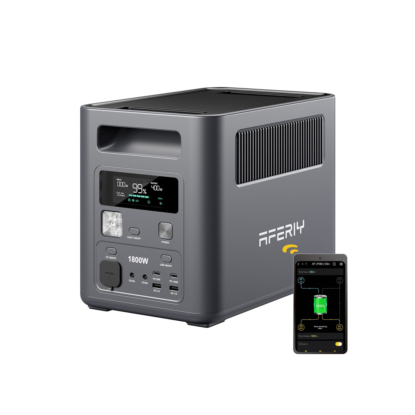 AFERIY Nomad1800 Portable Power Station 1800W 1024Wh