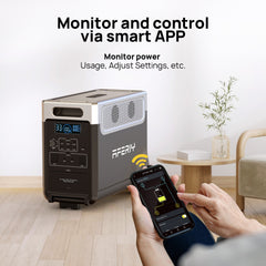 AFERIY P310 Expandable Portable Power Station, 3600W Power Output, 3840Wh LiFePO4 Battery Capacity - with Smart APP Control