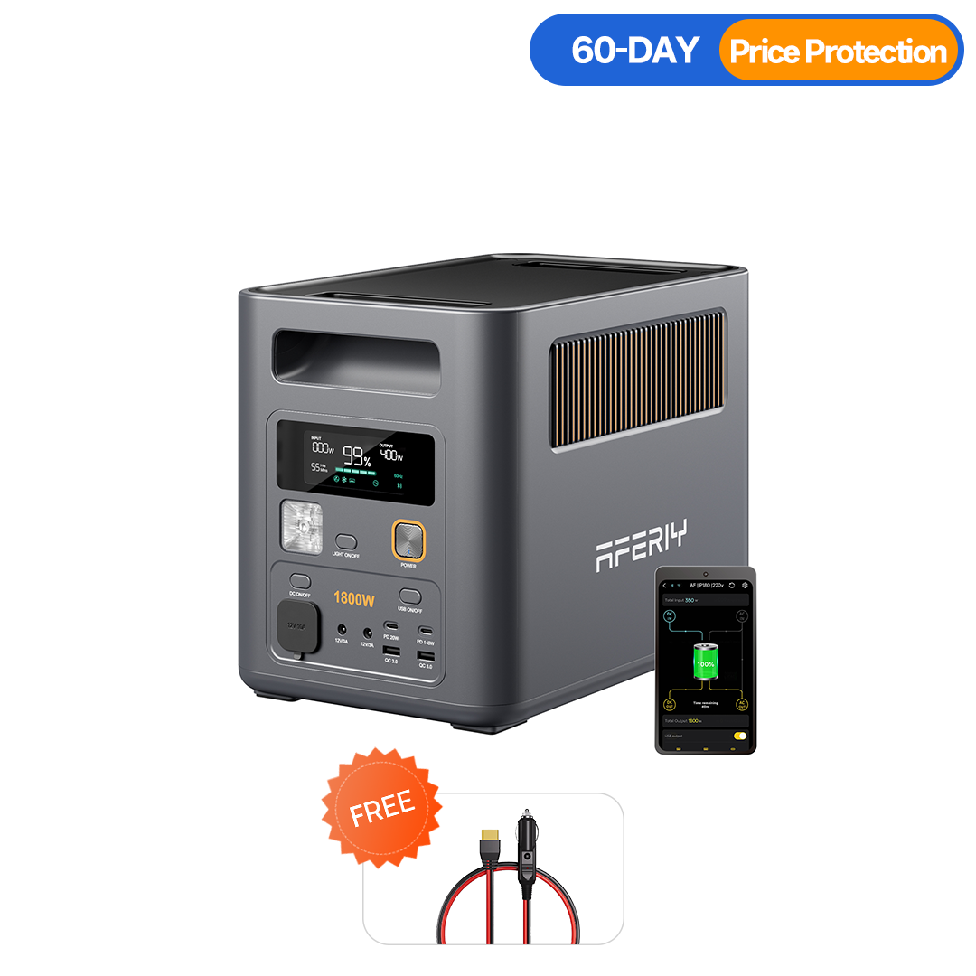 AFERIY Nomad1800 Pro Portable Power Station 1800W 1024Wh-5120Wh