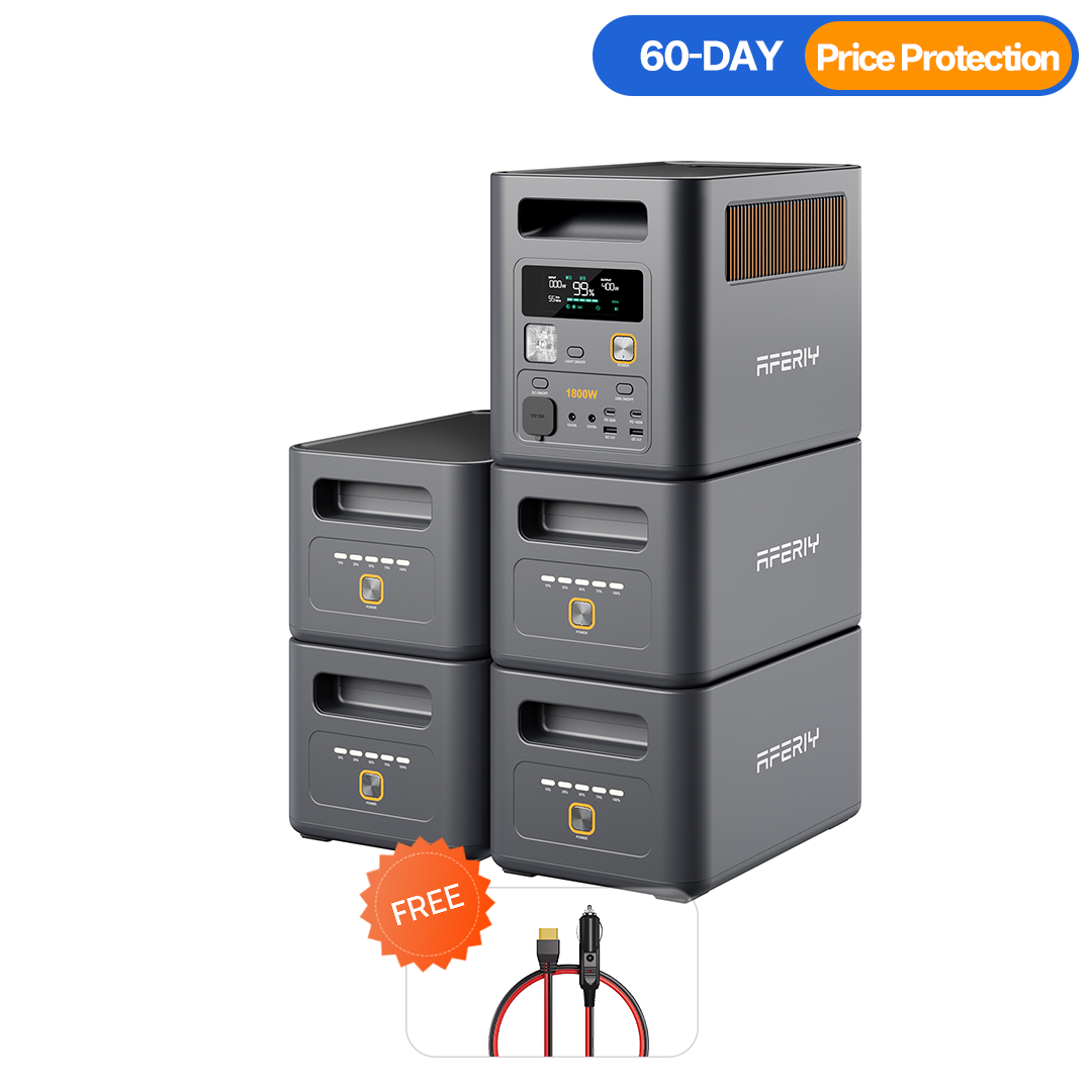 AFERIY Nomad1800 Pro Portable Power Station 1800W 1024Wh-5120Wh