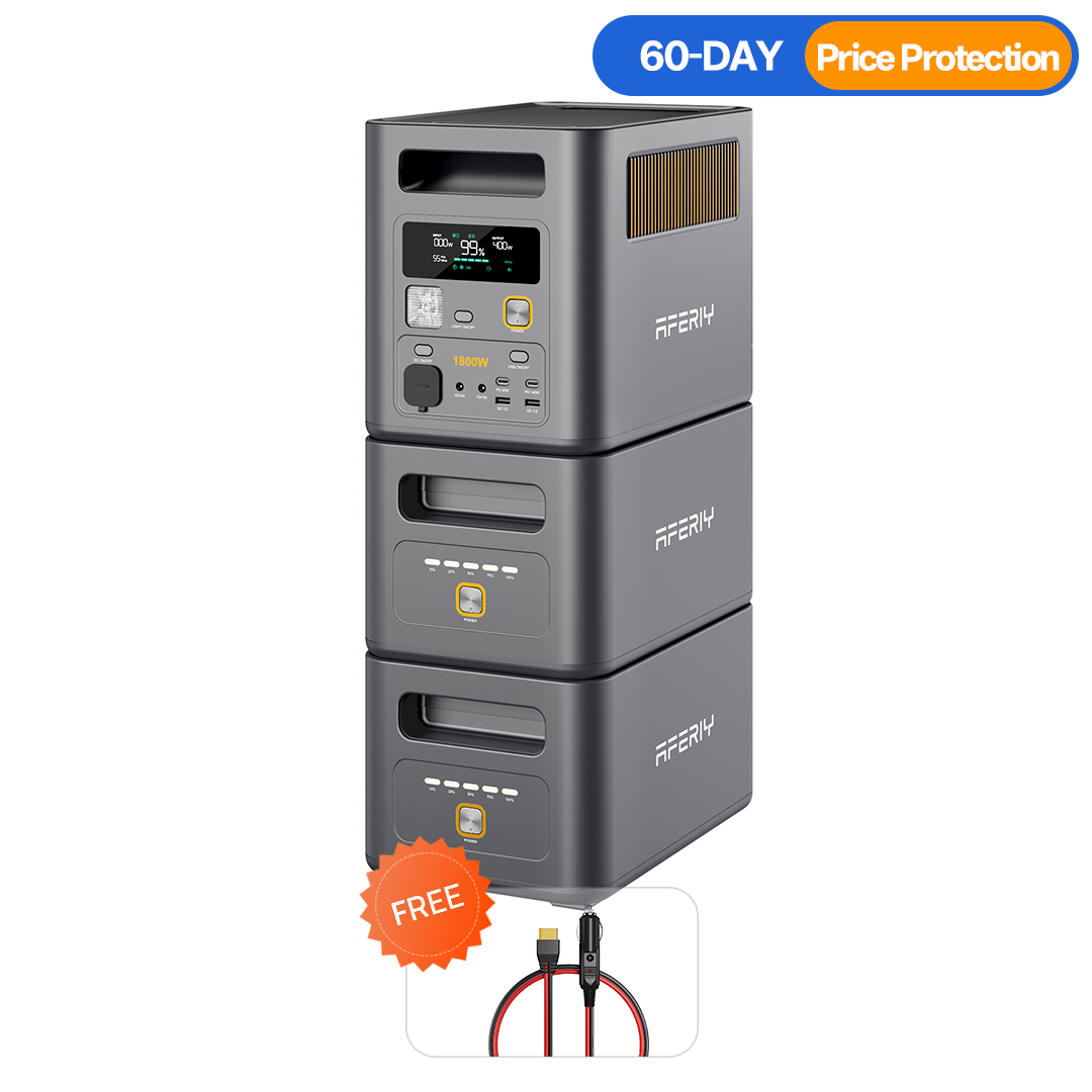 AFERIY Nomad1800 Pro Portable Power Station 1800W 1024Wh-5120Wh