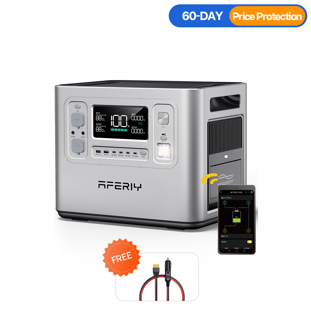 AFERIY P210 2400W 2048Wh Portable Power Station