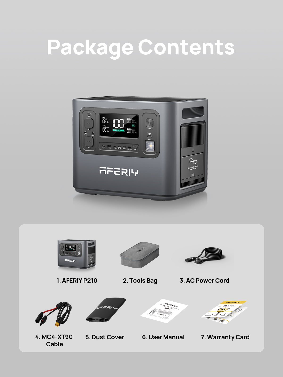 AFERIY P210 2400W 2048Wh Portable Power Station