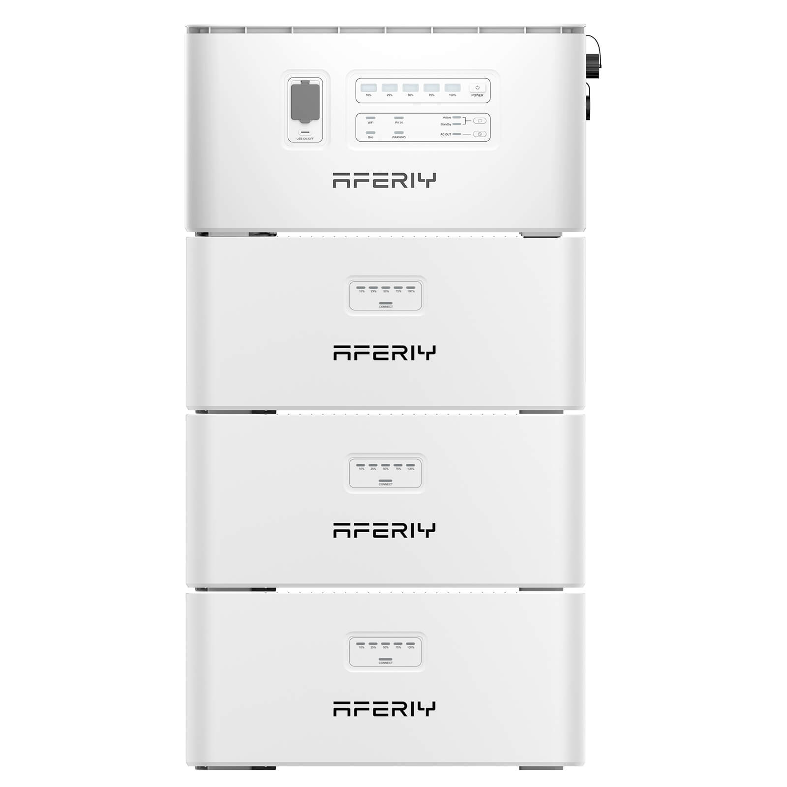 AFERIY PS240 Balcony Solar System | 800W-1200W Output | 1958-9792Wh Capacity | IP65