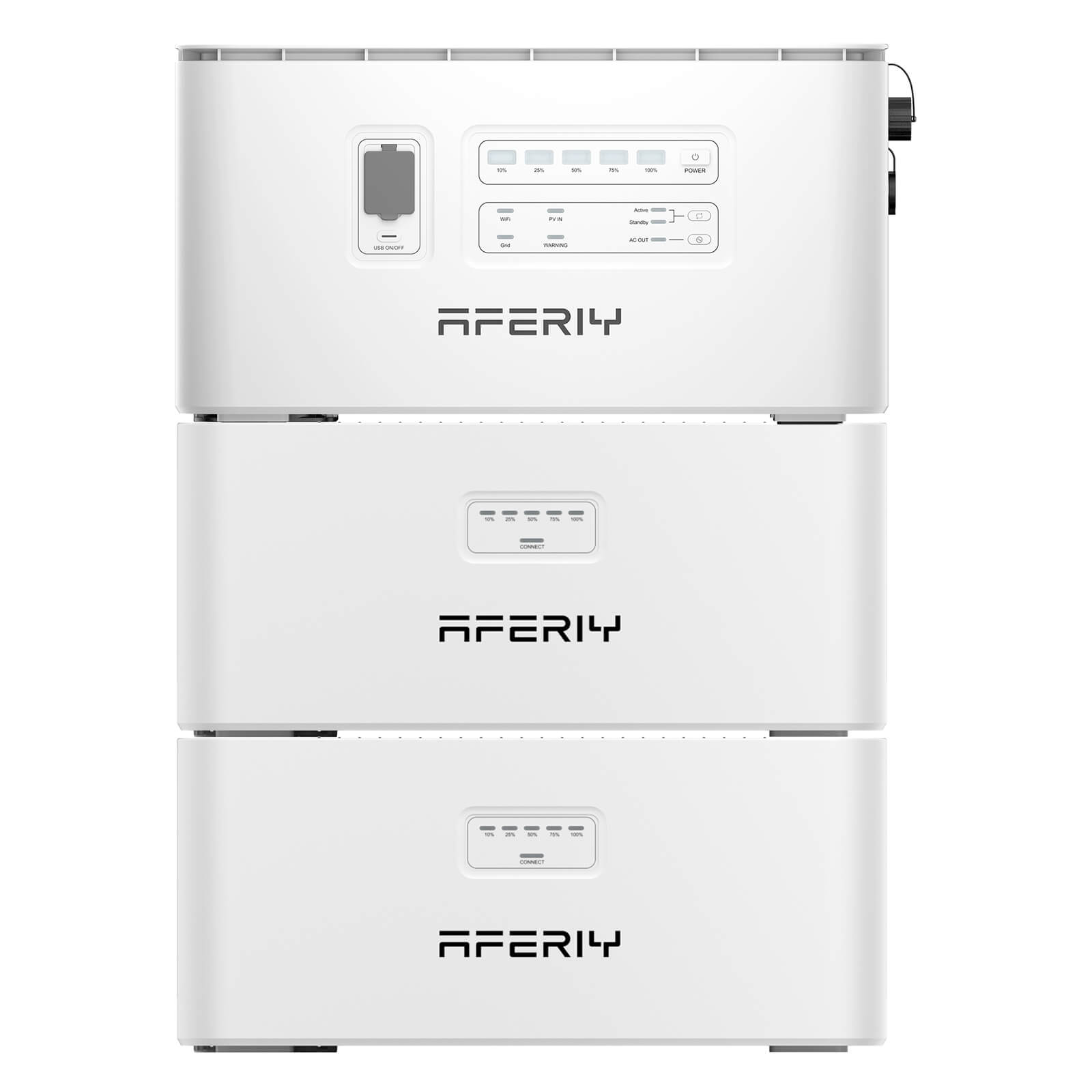 AFERIY PS240 Balcony Solar System | 800W-1200W Output | 1958-9792Wh Capacity | IP65