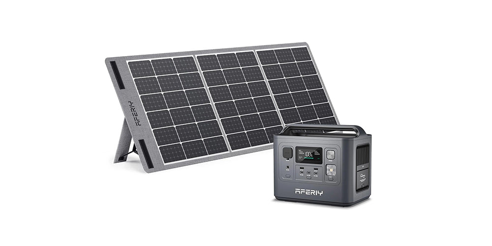 AFERIY P010 800W Solar Generator Kit