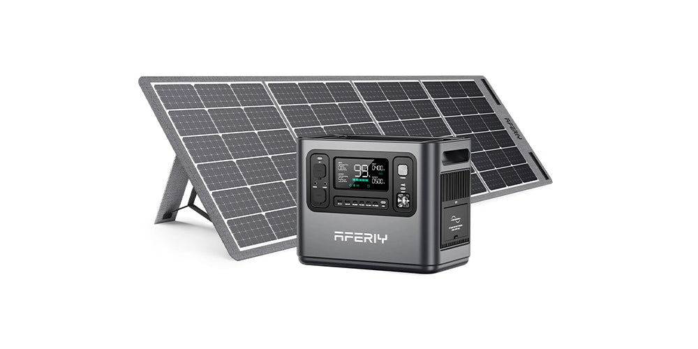 AFERIY P110 1200W Solar Generator Kit