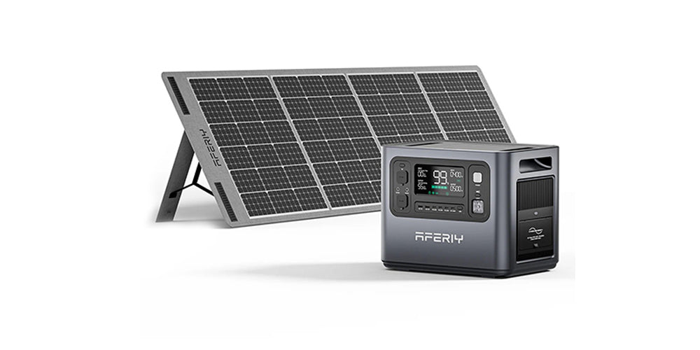 AFERIY P210 2400W Solar Generator Kit