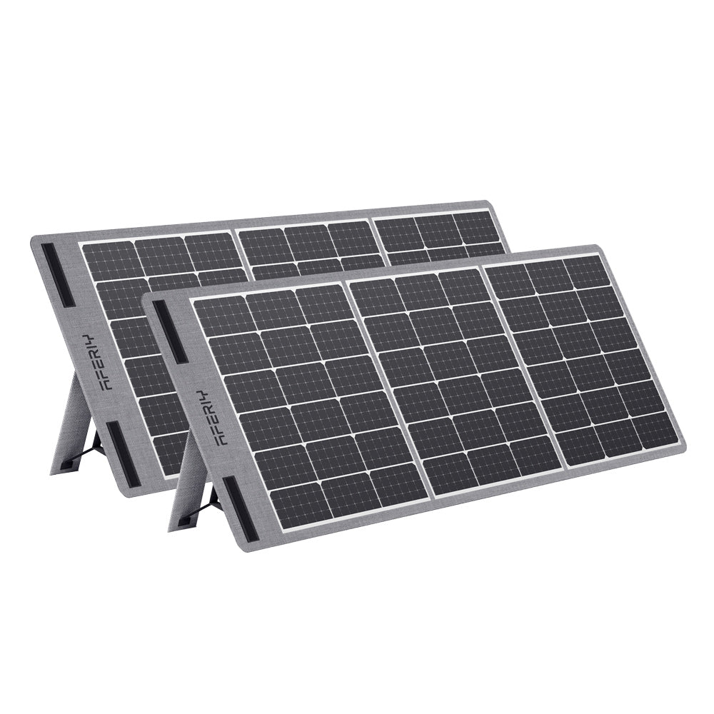 2pcs 100W Portable Folding Monocrystalline Solar Panels