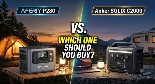 AFERIY P280 Portable Power Station vs Anker SOLIX C2000 Gen 2：Which 2kWh Power Station Is Better for UK Buyers?