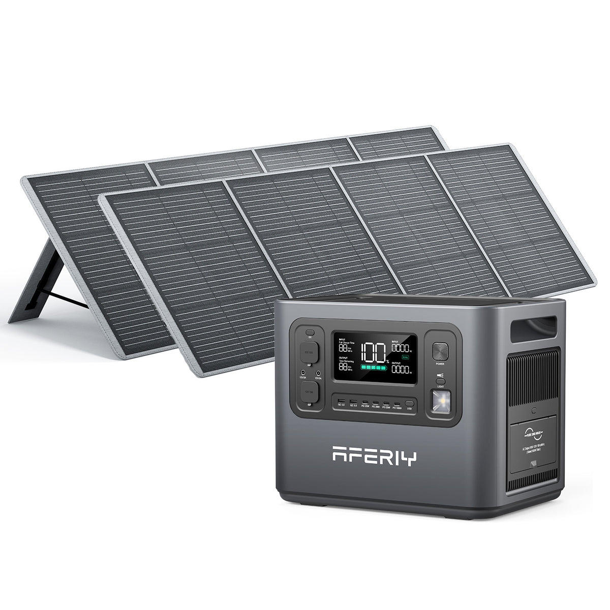 P210 2400W + 200W Solar*2