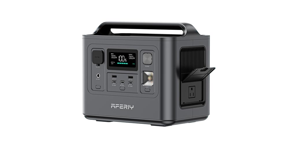  AFERIY Portable Powerstation 1200W, Solar Generator  1248Wh/390000mAh LiFePO4 Battery mit UPS, 2AC Outputs (2400W Peak), 11  Sockets Power Storage for Outdoor, Camping in Motorhome Backup   Review Analysis