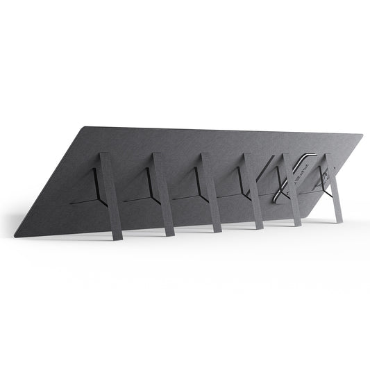 400W Portable Foldable Monocrystalline Solar Panel Backside Image
