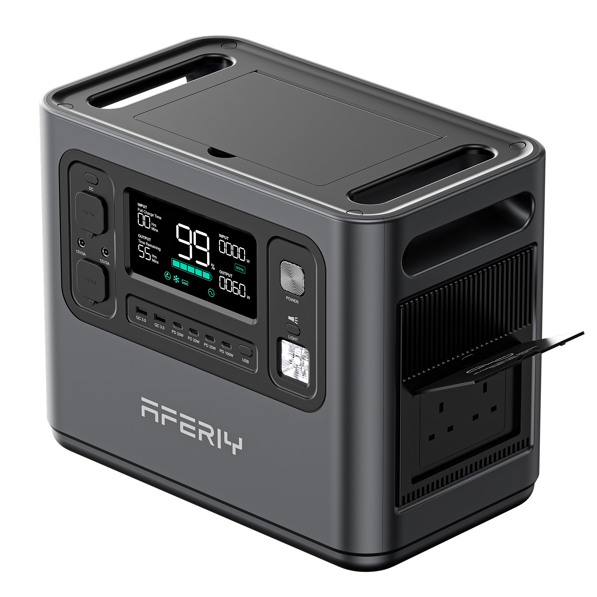 AFERIY P110 Portable Power Station 1200W 1248Wh