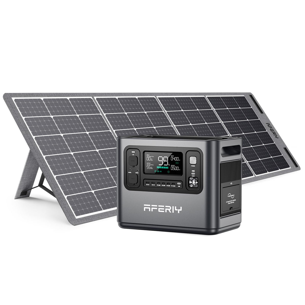 AFERIY P110 1200W Solar Generator Kit