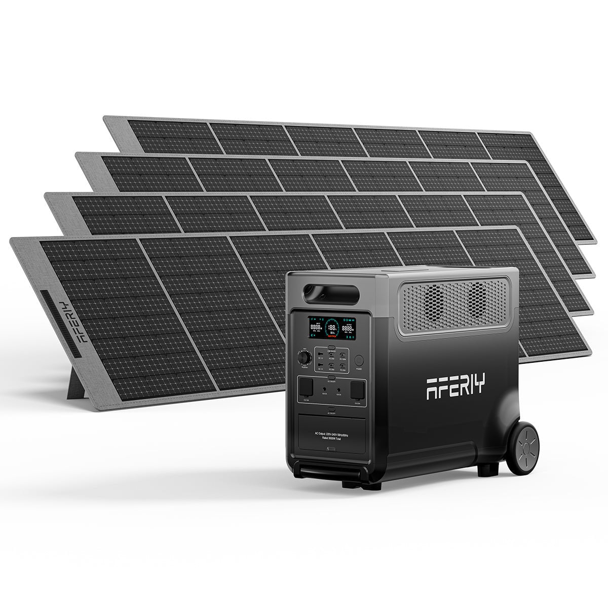 AFERIY P310 3600W Solar Generator Kit