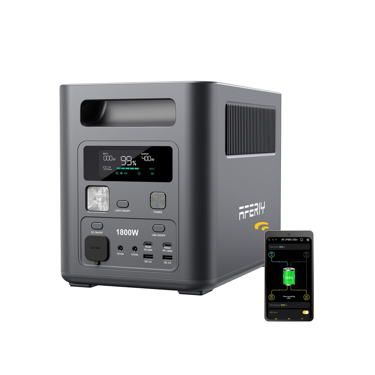 AFERIY Nomad1800 Portable Power Station 1800W 1024Wh