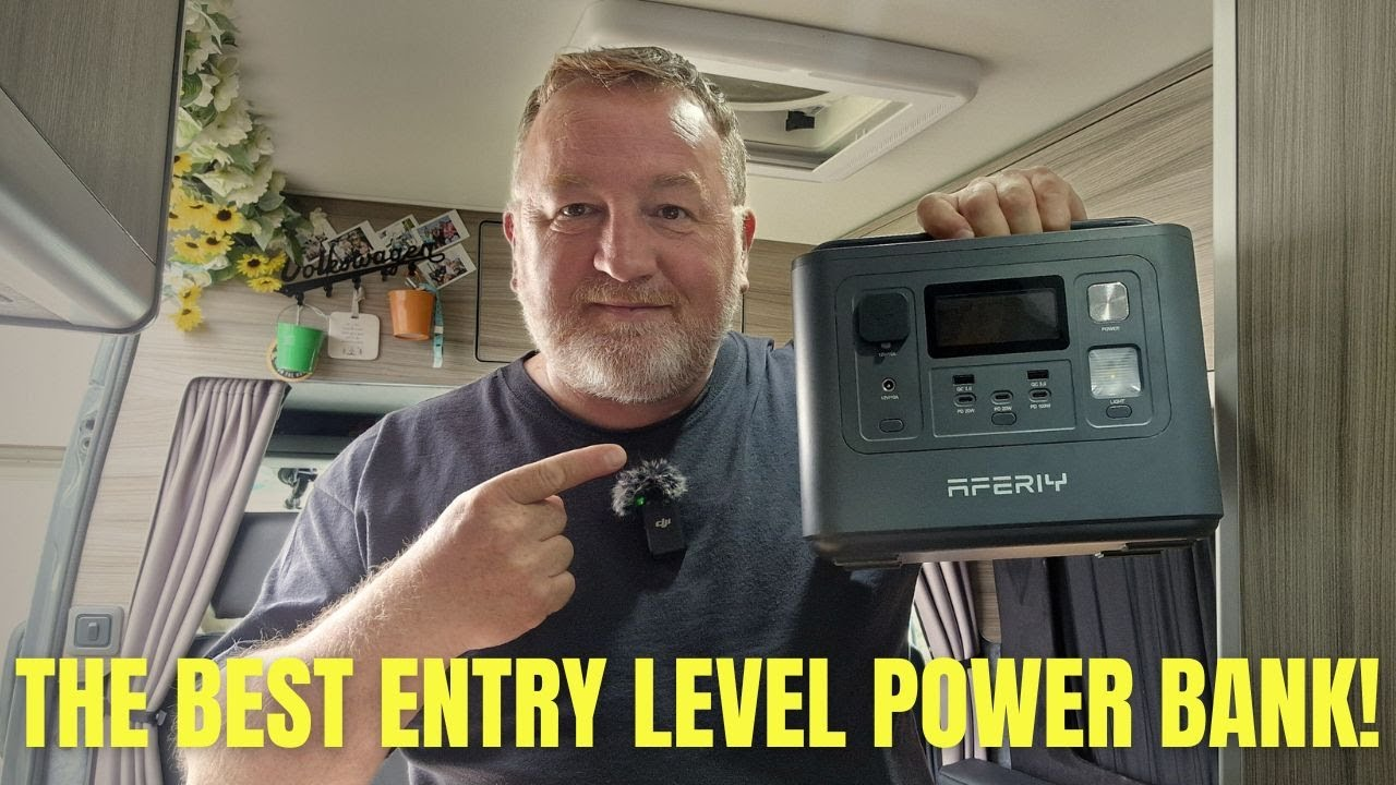 AFERIY P010 800W 512Wh portable power station reviewed by The Crafty Blinders van life