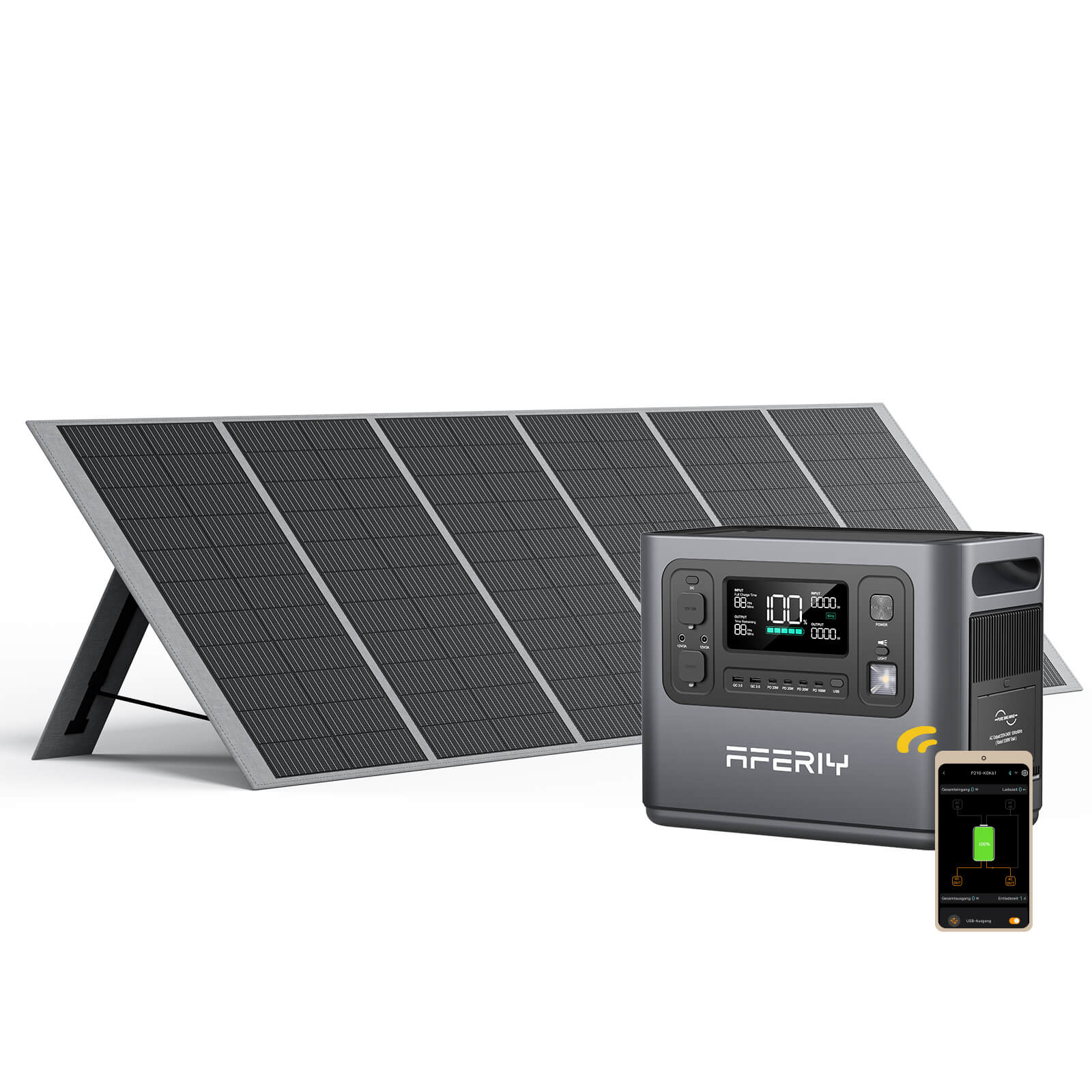 AFERIY P110-E 1200W 1008Wh Portable Power Station | APP Control