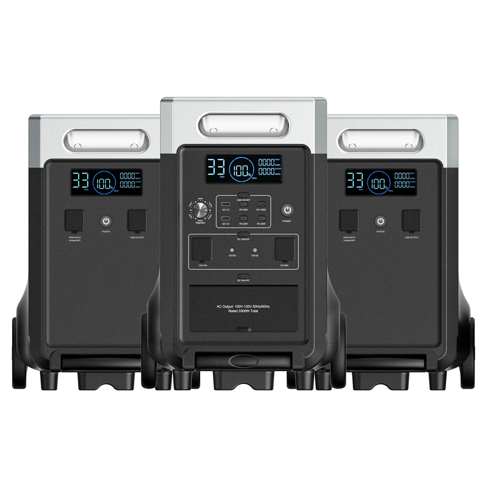 AFERIY P310 3600W Expandable Portable Power Station with Two Expandable Batteries