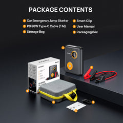 AFERIY 2000A 12V Car Battery Jump Starter