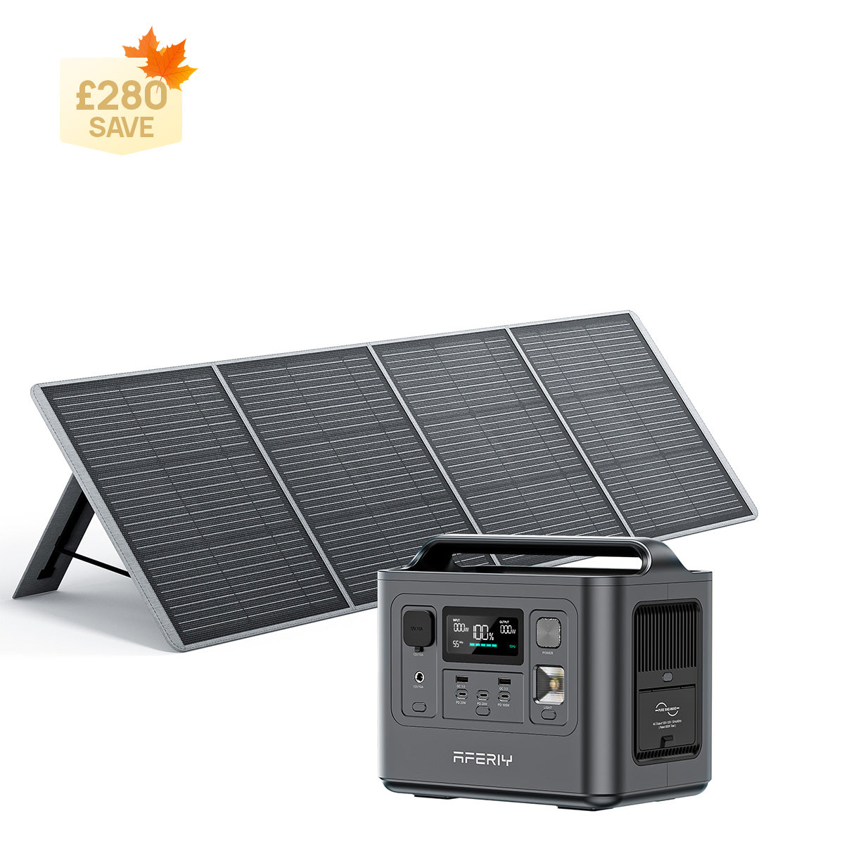 AFERIY P010 800W 512Wh Portable Power Station