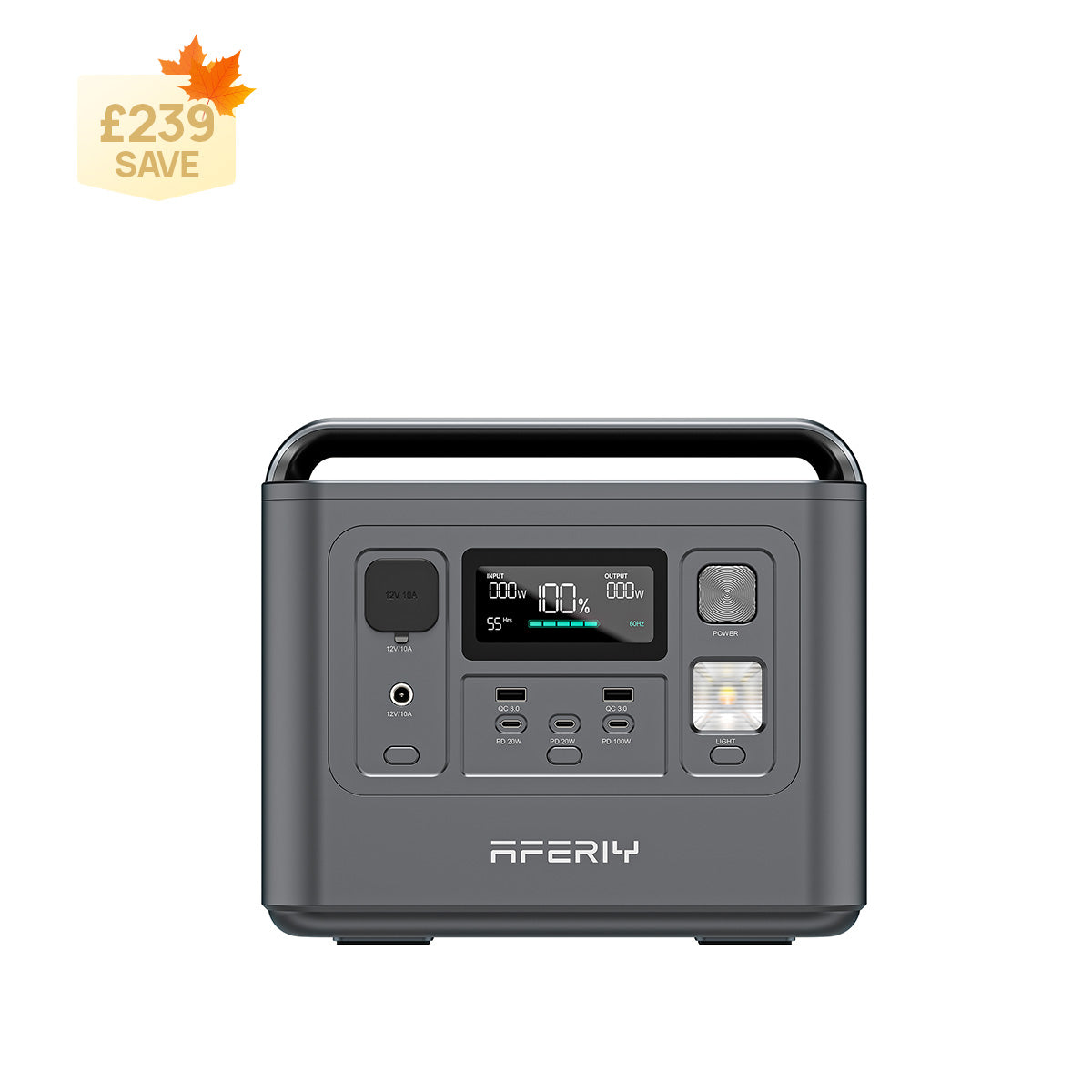 AFERIY P010 800W 512Wh Portable Power Station