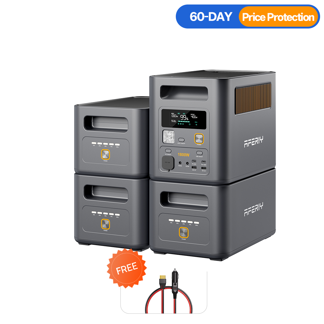 AFERIY Nomad1800 Pro Portable Power Station 1800W 1024Wh-5120Wh