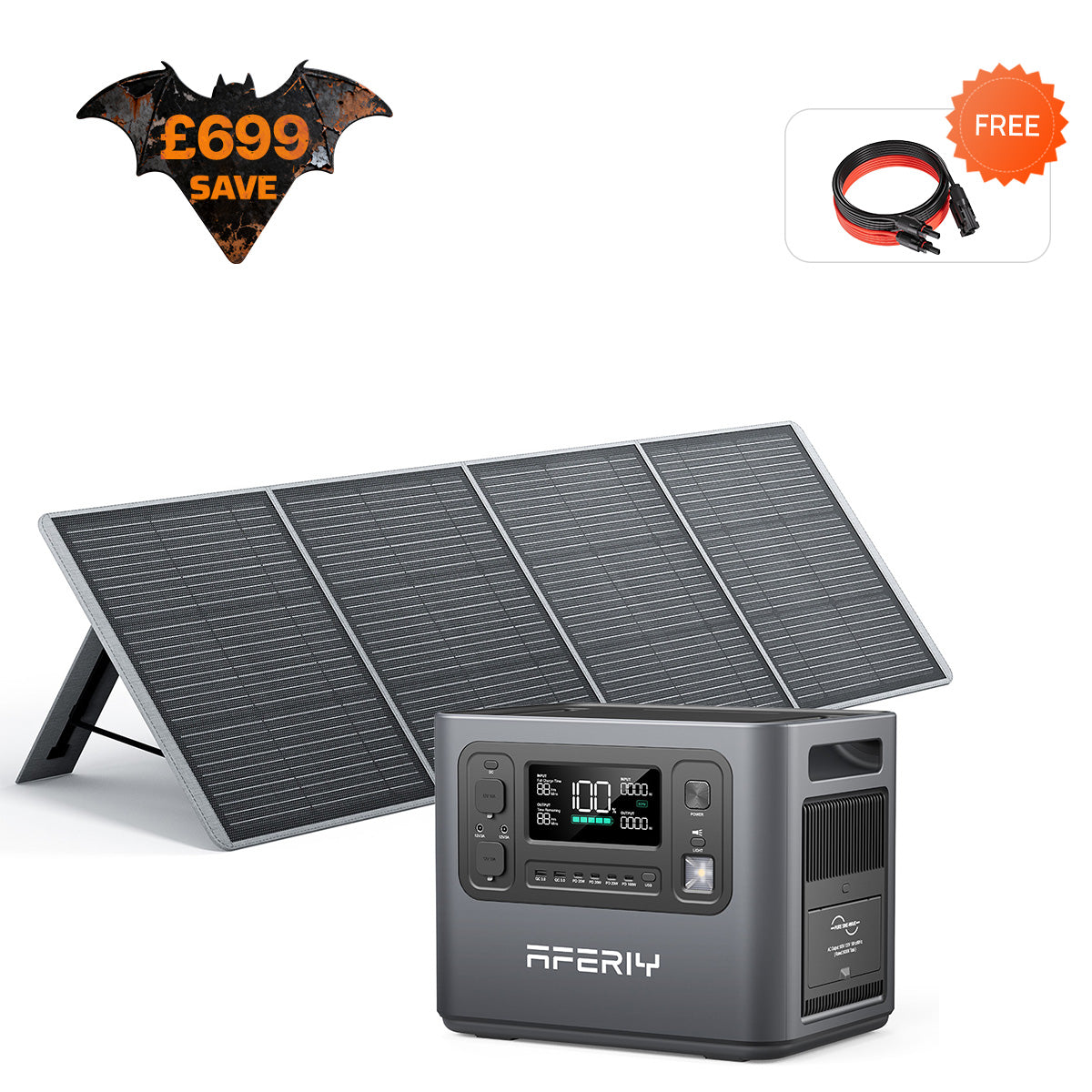 AFERIY P210 2400W 2048Wh Portable Power Station