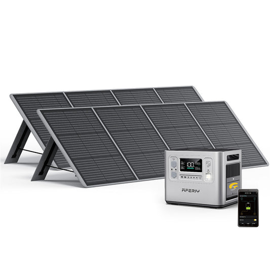 P210 2400W Silver + 200W Solar*2