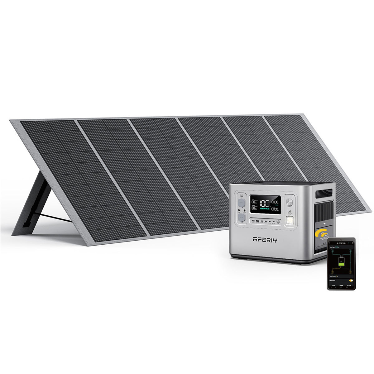 P210 2400W Silver + 400W Solar