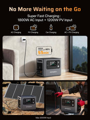 AFERIY P280 Portable Power Station With DC-DC 580W Charger