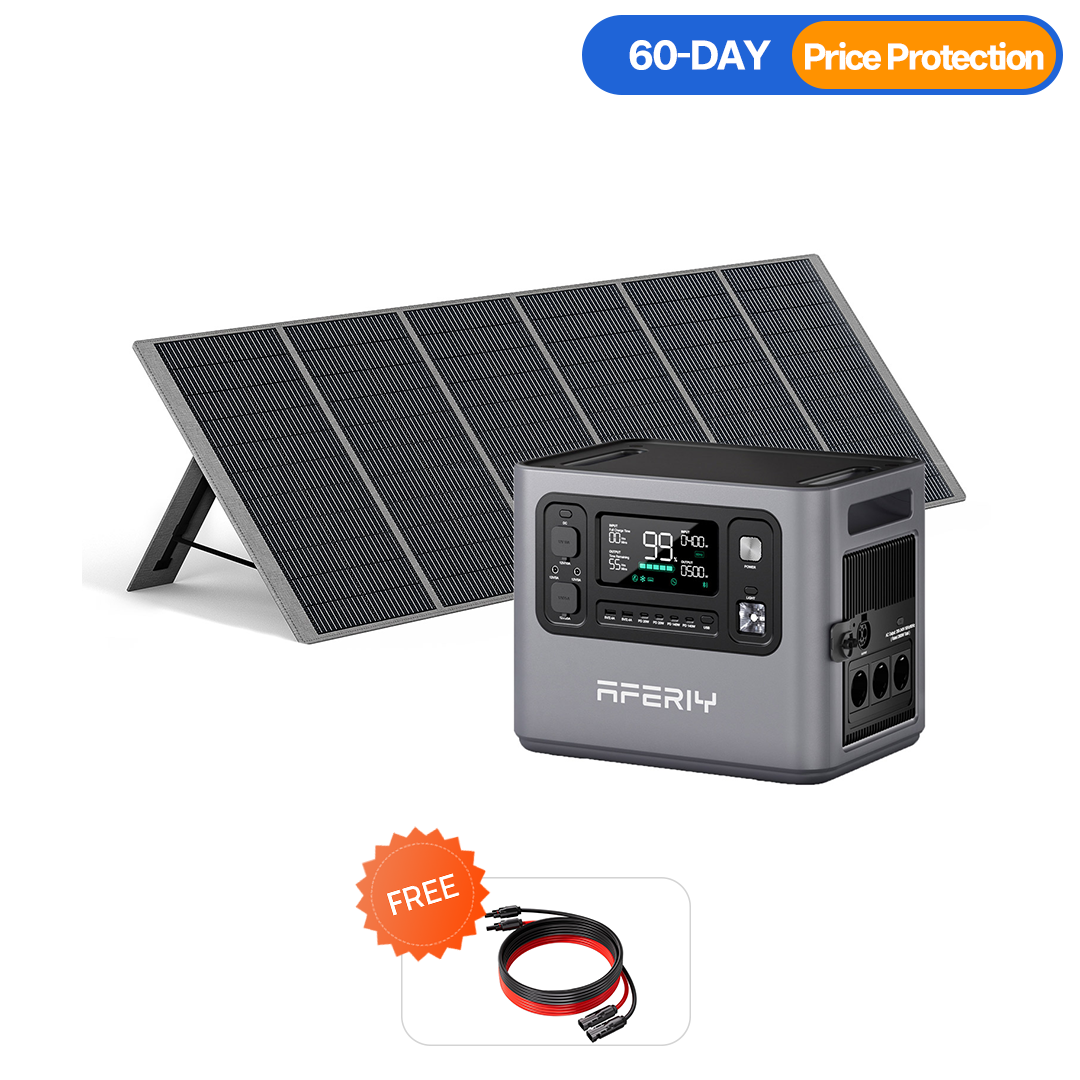 AFERIY P280 2800W Solar Generator Kit