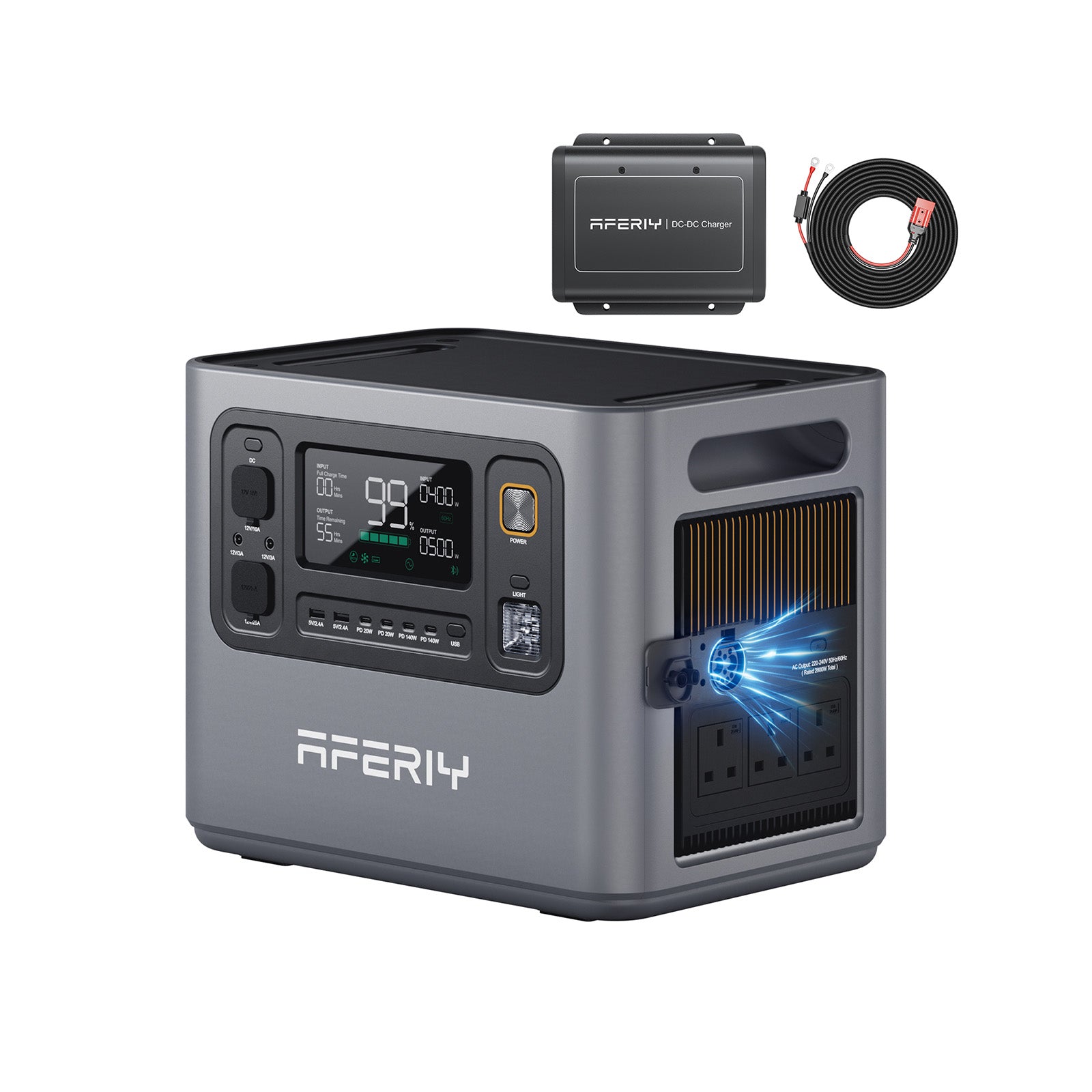 AFERIY Haven3000 Portable Power Station with DC-DC 580W Charger