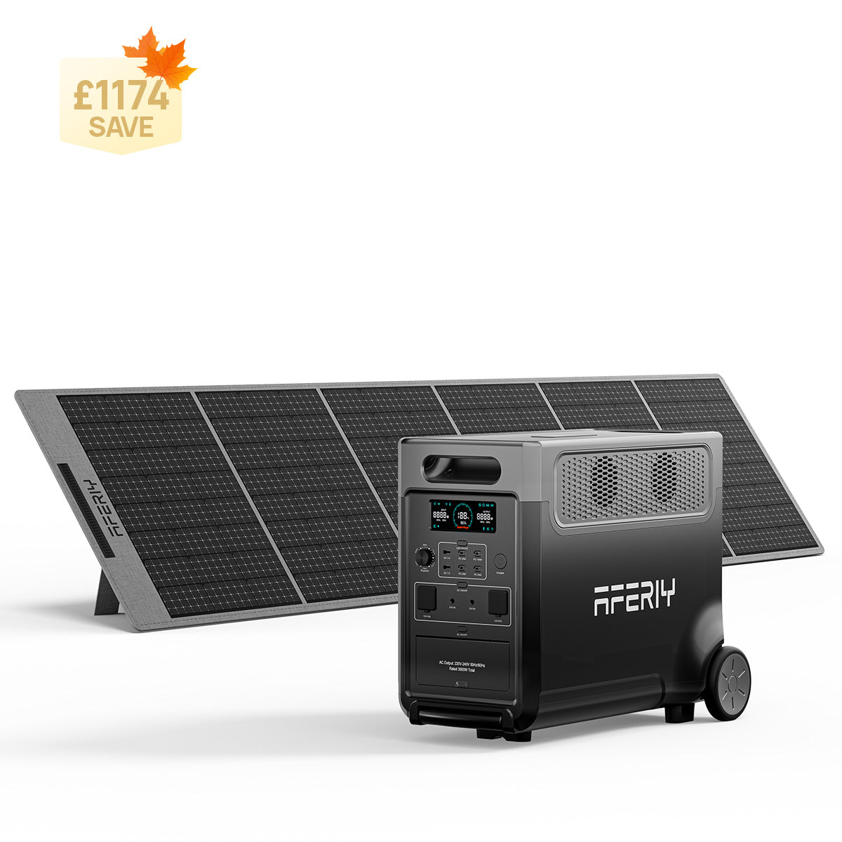 AFERIY P310 3600W 3840Wh Expandable Portable Power Station