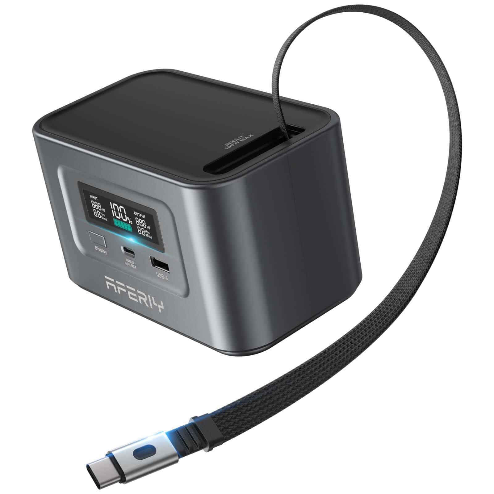 AFERIY Generateur Electrique Portable 2400W, Génerateur Électrique AFERIY Generateur Electrique Portable 2400W, Génerateur Électrique