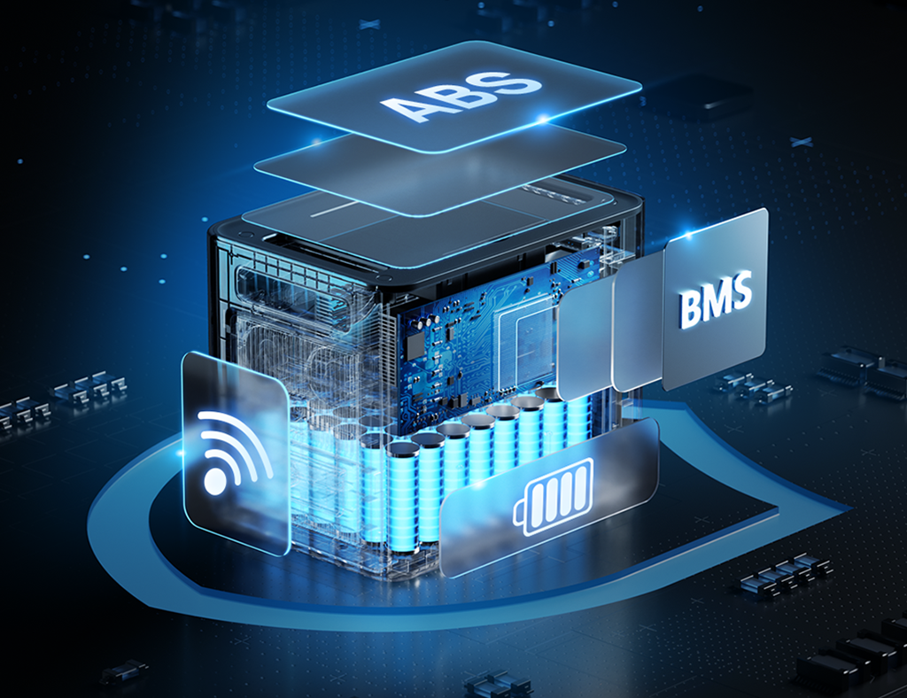 Safe & efficient AFERIY portable station with Smart BMS system