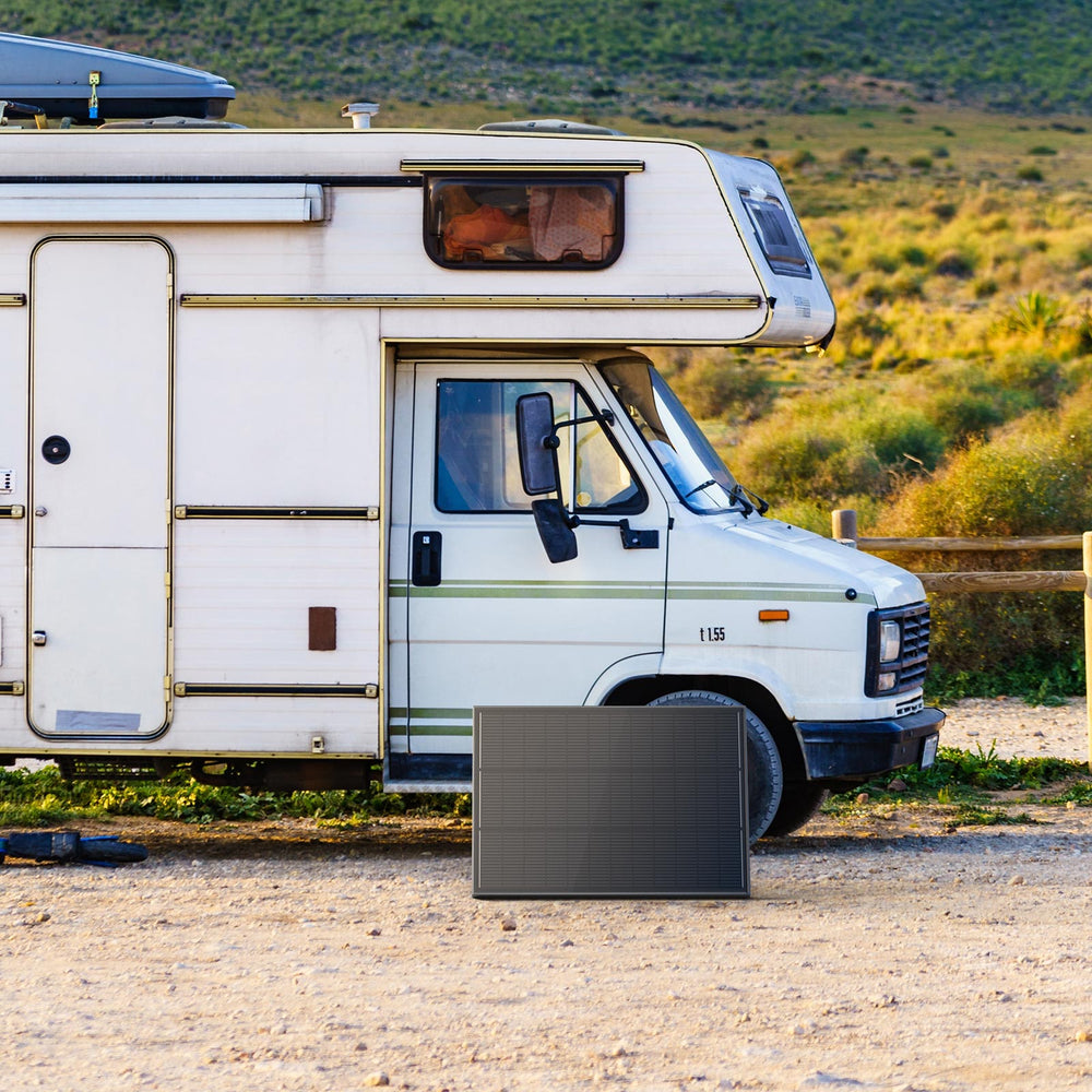 Single-glass Monocrystalline Silicon Solar Panel for Motorhomes