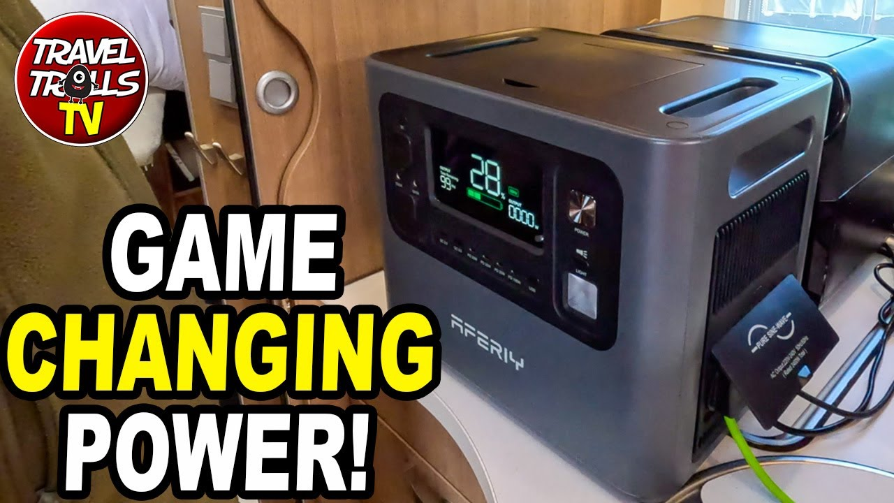 AFERIY P210 2400W 2048Wh portable power station reviewed by  Travel Trolls TV