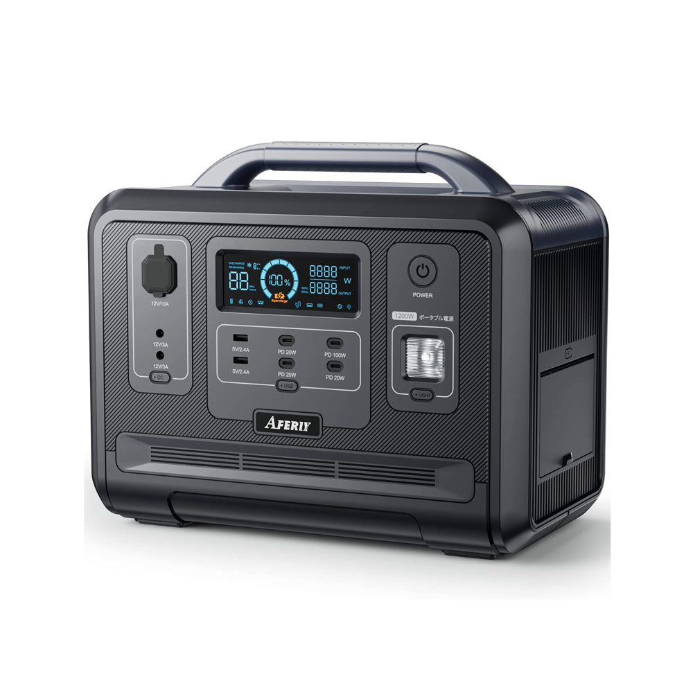 AFERIY 1202A Portable Power Station | 1200W 1248Wh